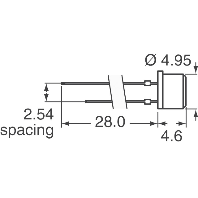 SFH 203 P OSRAM Opto (ams OSRAM)  Optical Sensors - Photodiodes